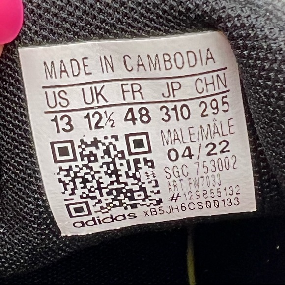 Men’s Adidas Daily 3.0 Black/White Canvas Lace Up Skateboarding Sneaker … - Picture 9 of 15